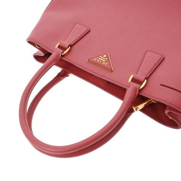 PRADA bag pink Saffiano handbag - Picture 3 of 12